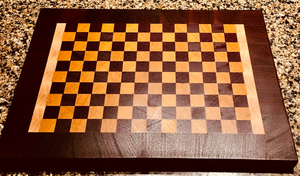 Copy of Unique End-Grain checker board cutting Board