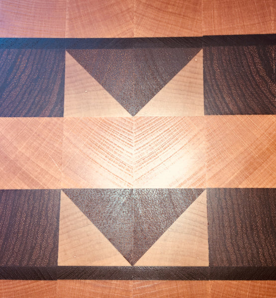 "A Different Angle" End Grain Cutting Board. (#140)
